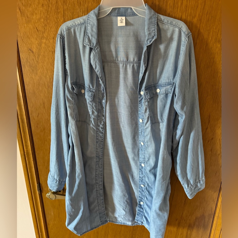 Jean Shirt/Dress